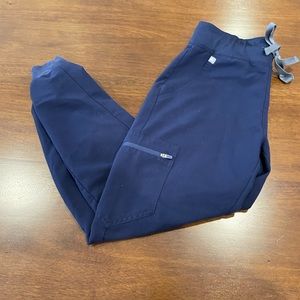 Small figs navy blue joggers